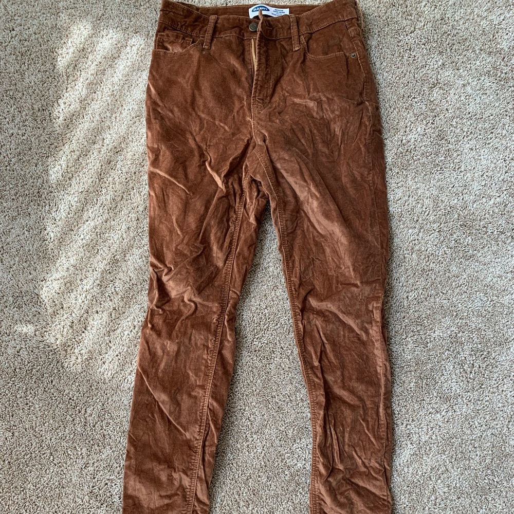 Old Navy Corduroy Khaki Colored Pants